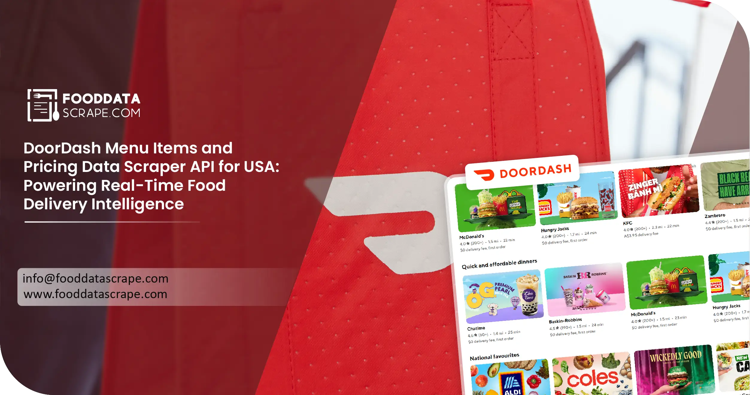 DoorDash Menu Items & Pricing USA